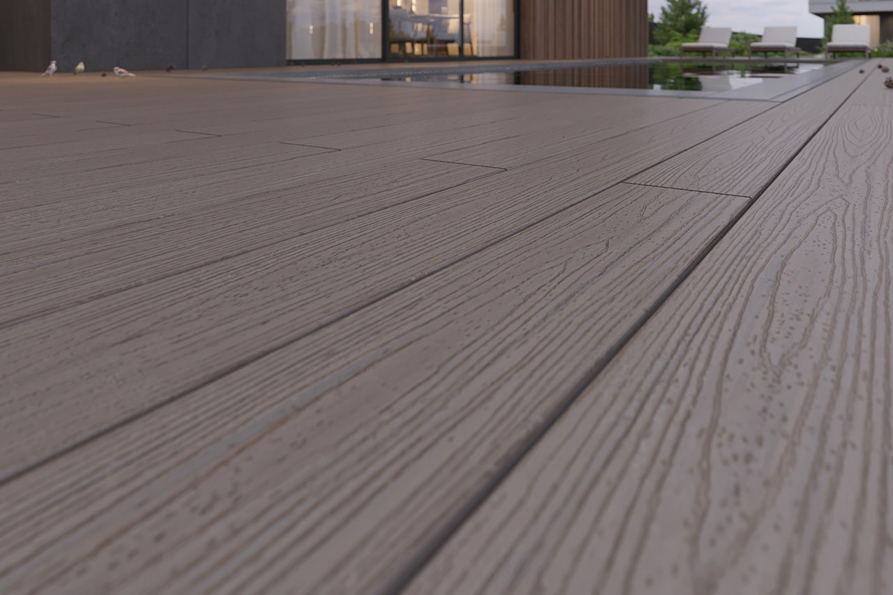 TERRADECK эксТерра 2.0 / eXterra 2.0 140 цвет светло-серый микс