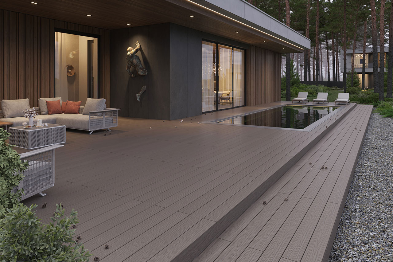 TERRADECK эксТерра 2.0 / eXterra 2.0 140 цвет светло-серый микс
