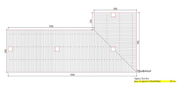 спецификация террасного покрытия