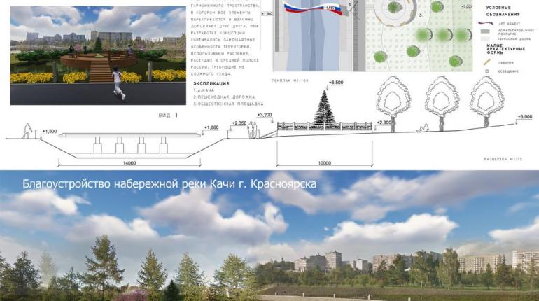 Благоустройство набережной реки Качи